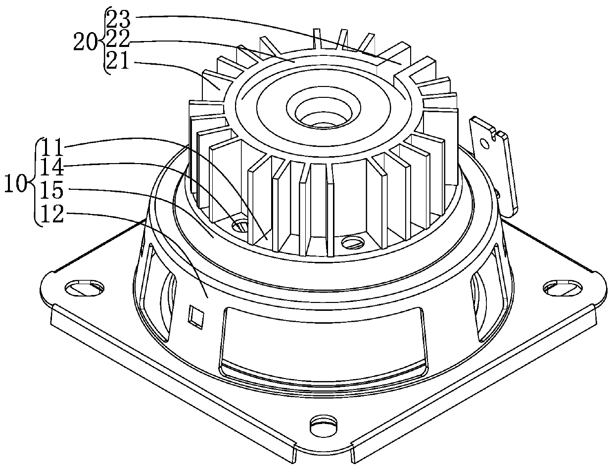 A heat dissipation system of a full-frequency loudspeaker