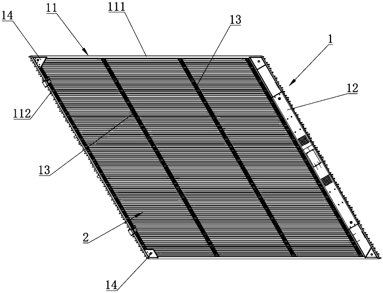 Unilaterally controlled side light emitting displayer