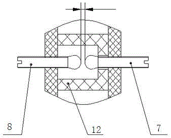 Cable fault analogue simulation system