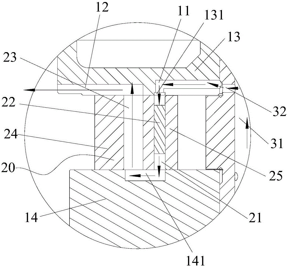 Pump body component and compressor comprising same