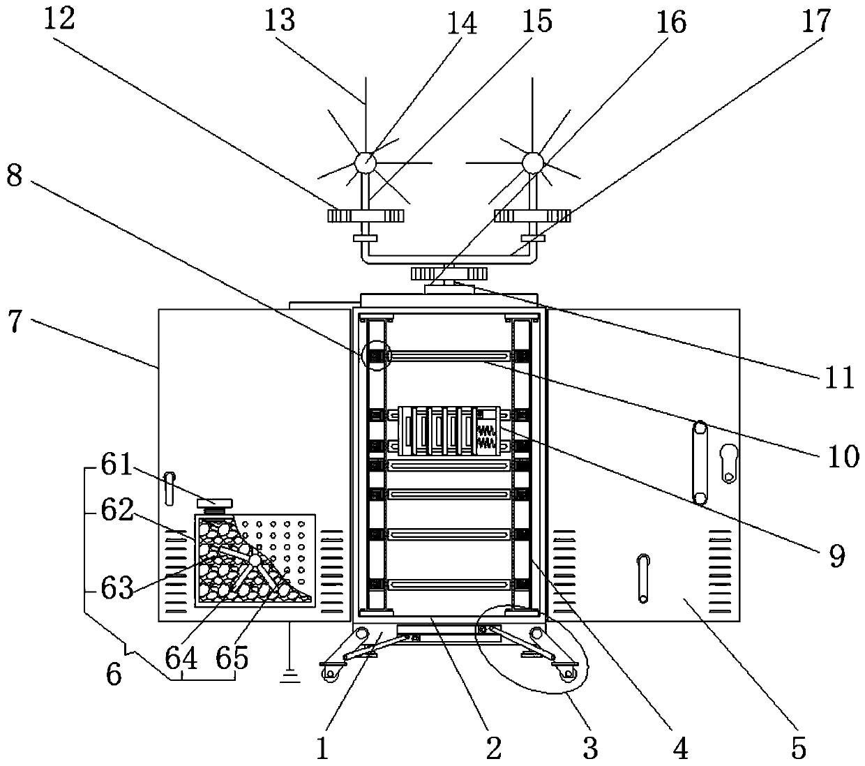 Low-voltage electrical equipment having anti-thunder function