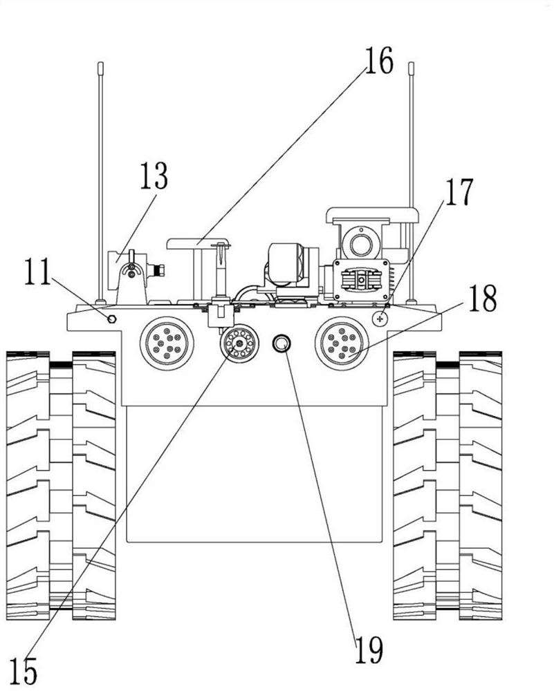 Detection robot based on intelligent cooperation mode