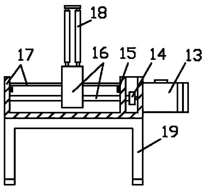 Low-yield well numerically controlled oil pipe oil bailing device and oil bailing method