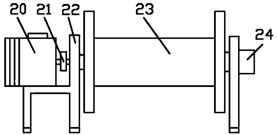 Low-yield well numerically controlled oil pipe oil bailing device and oil bailing method