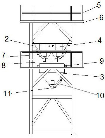 Metering system for water-stabilized mixing materials