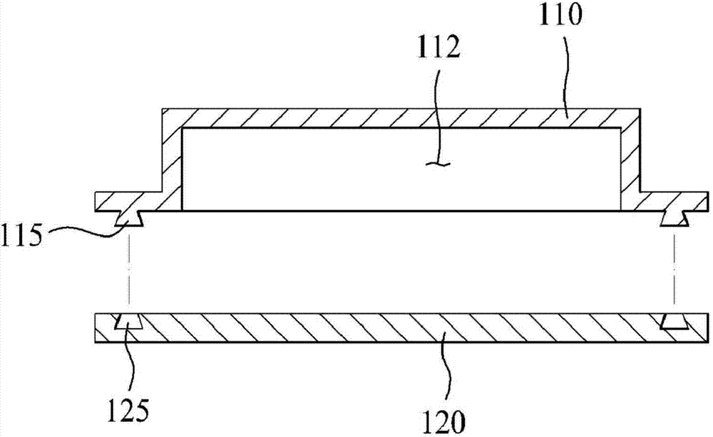 Copper member having hybrid joint structure for forming sealed space, and joining method thereof