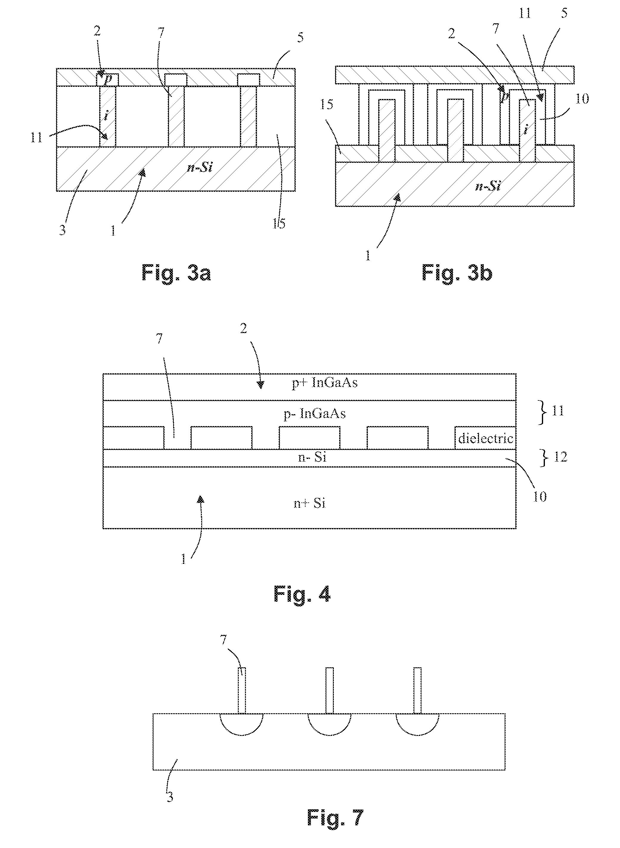 Nanostructured photodiode