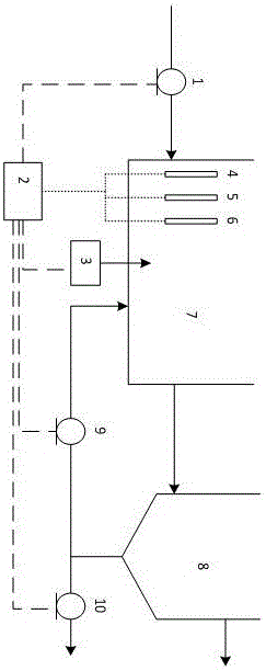 Sewage shortcut nitrification system