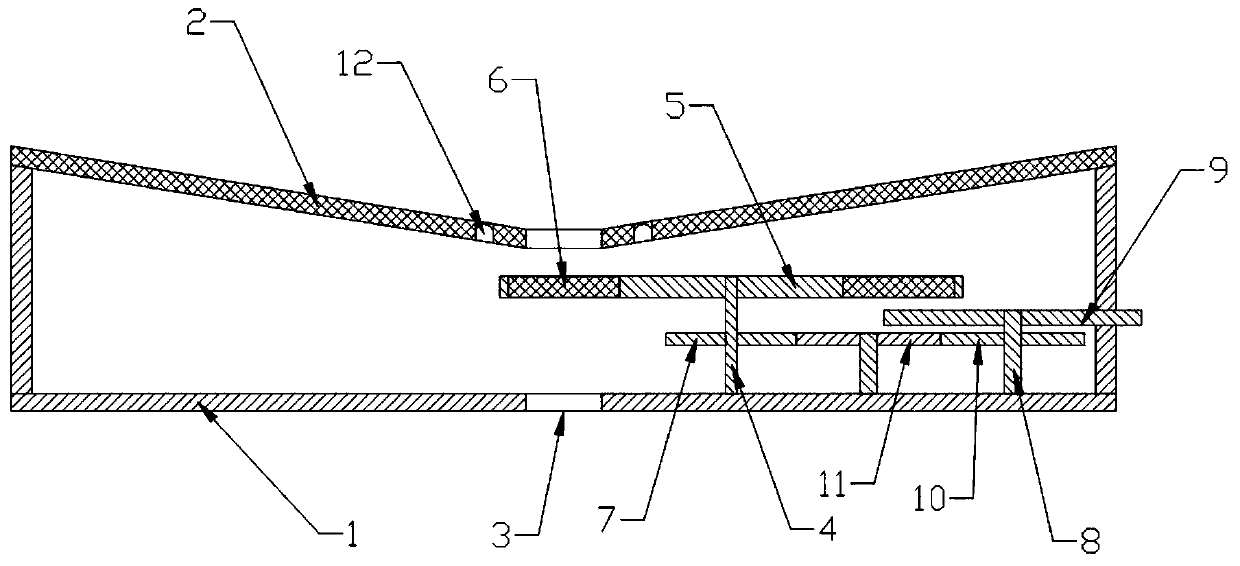 Multiple-adjustable type medical reflecting mirror