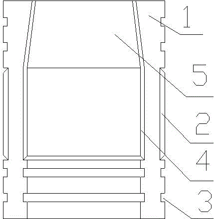 Expansion type sealing ring