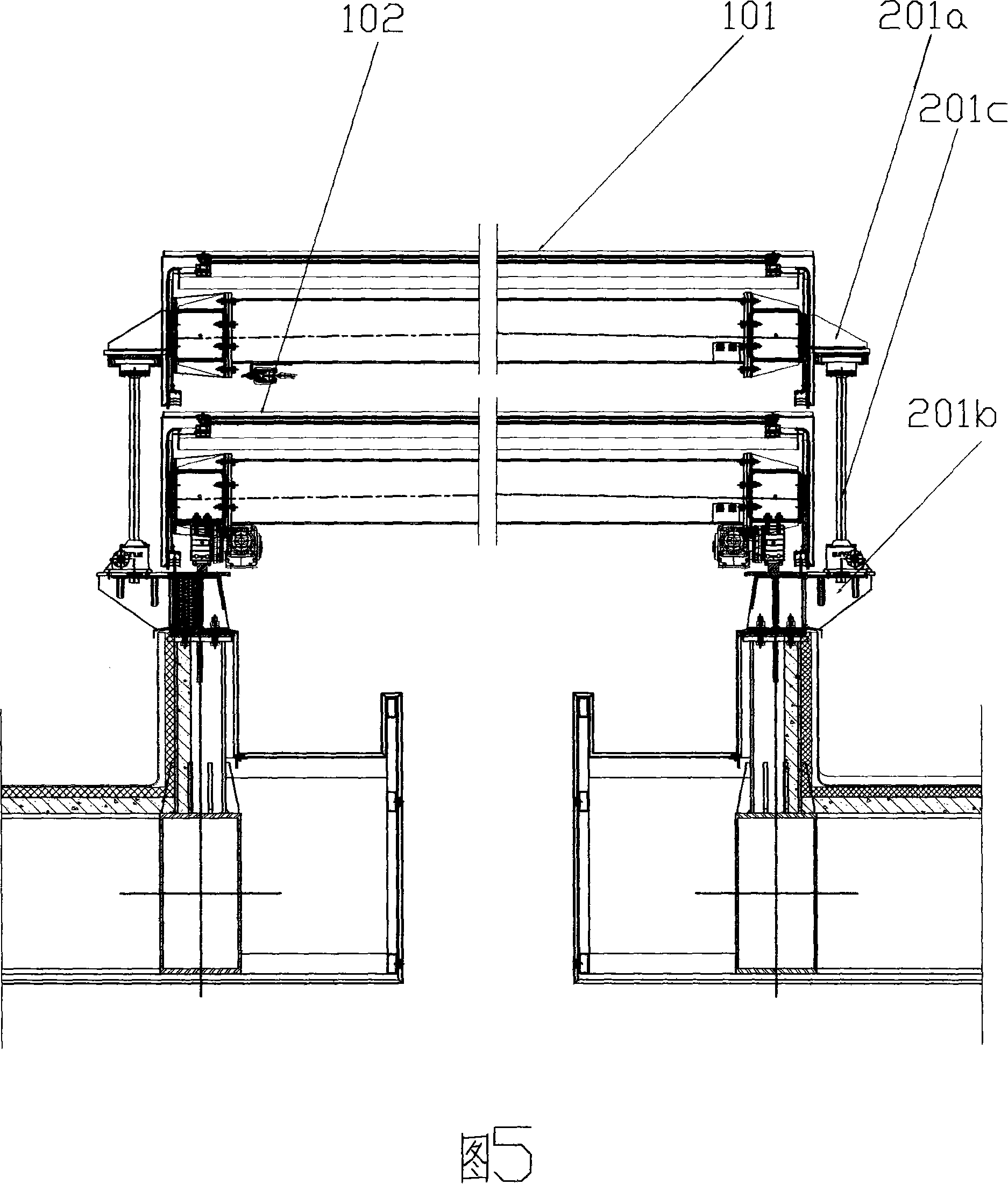 Lifting mobile sunroof