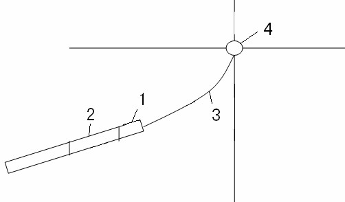 Calculation method for underground magnetic navigation