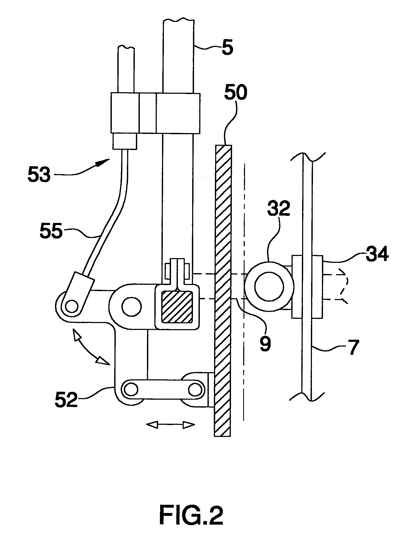 Assembly for inflating a tire