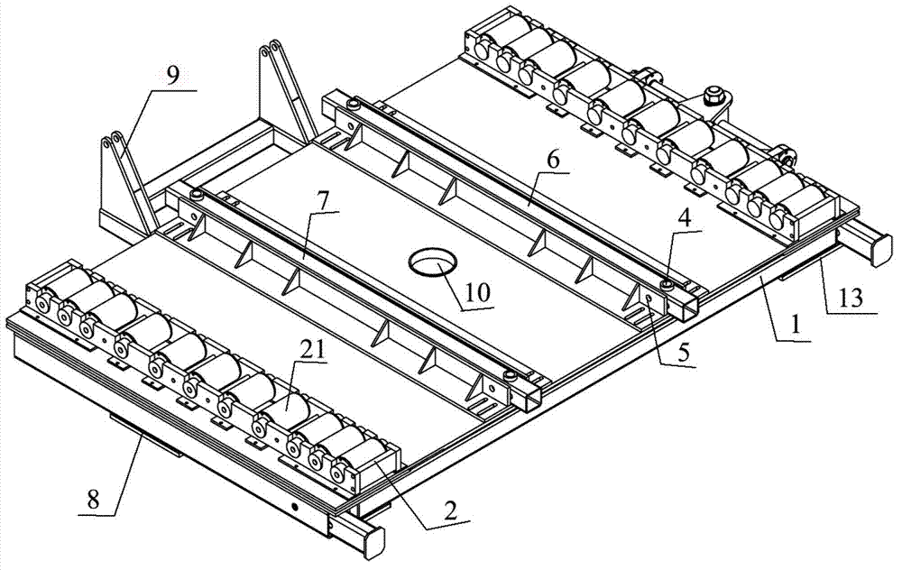 Overhaul and transport vehicle and method for water-feeding pump motor