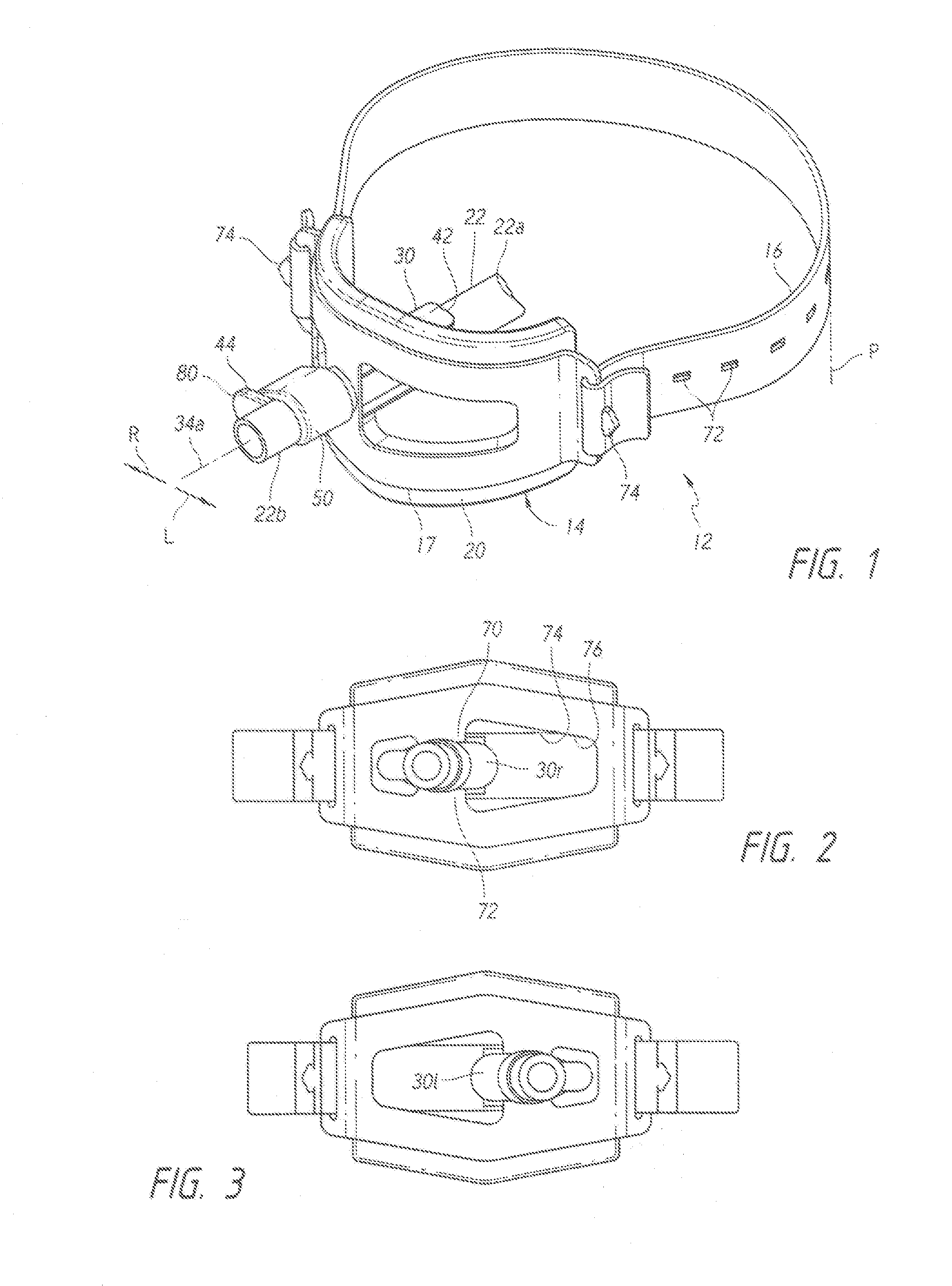 Breathing tube holder