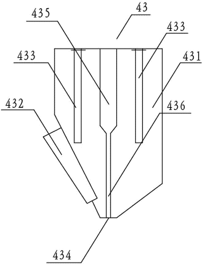 Preparation method of fluorine-containing layer polyimide composite material and equipment used in the method