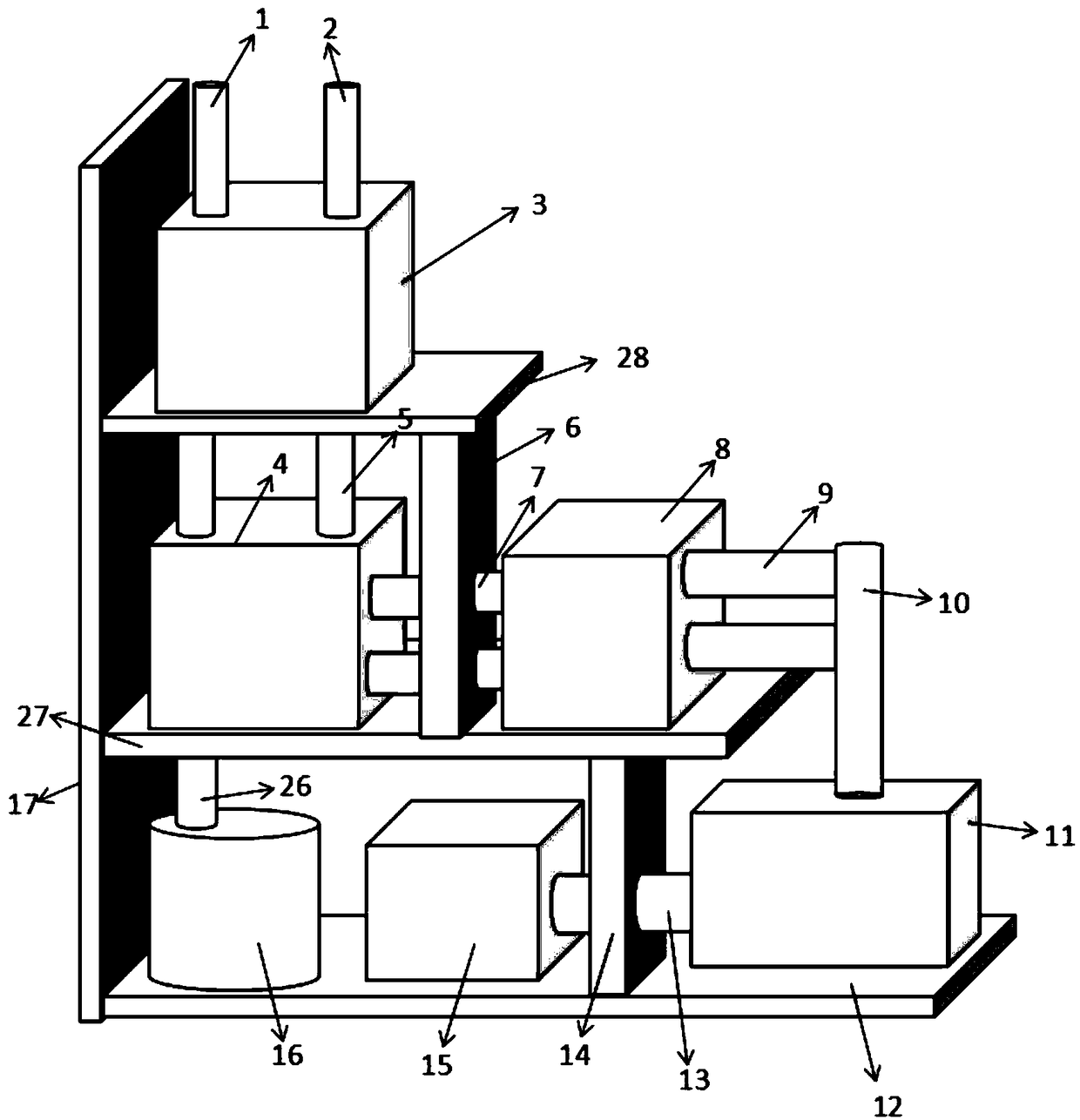 High-efficiency and environment-friendly sewage treatment device