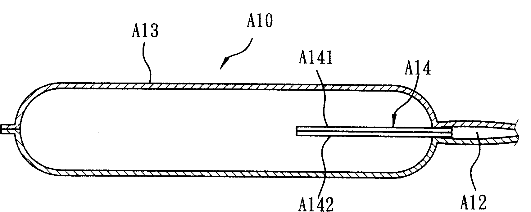 Air valve and air sealing body with the same