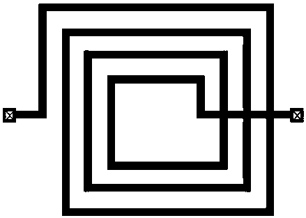 Optical control integrated on-chip inductor