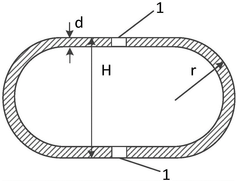 Grading ring used on electric transmission line tower