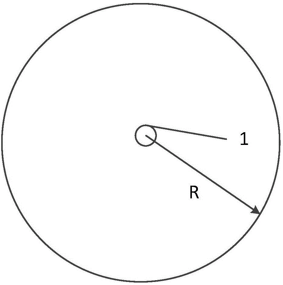 Grading ring used on electric transmission line tower