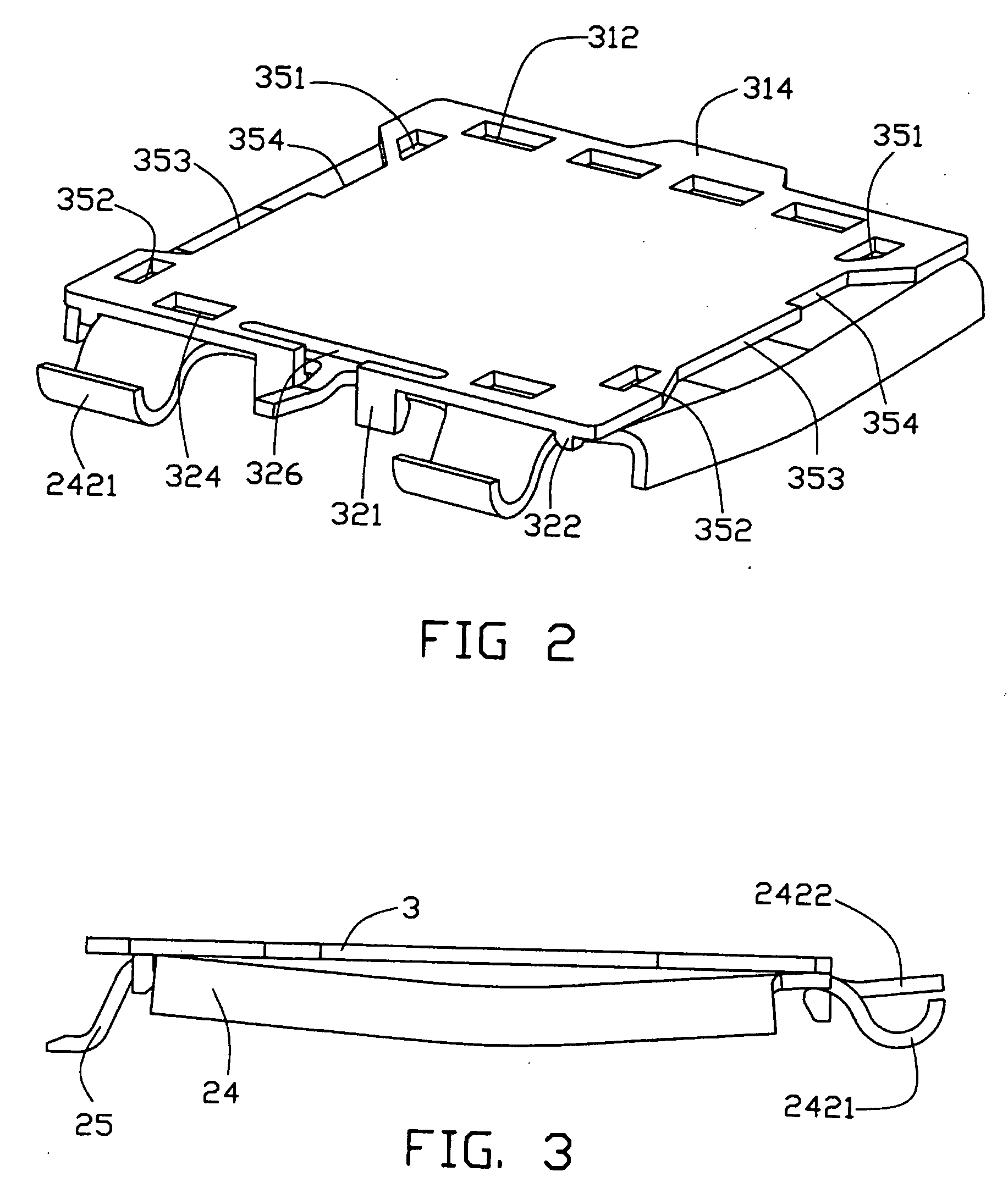 Pick up cap for LGA connector assembly