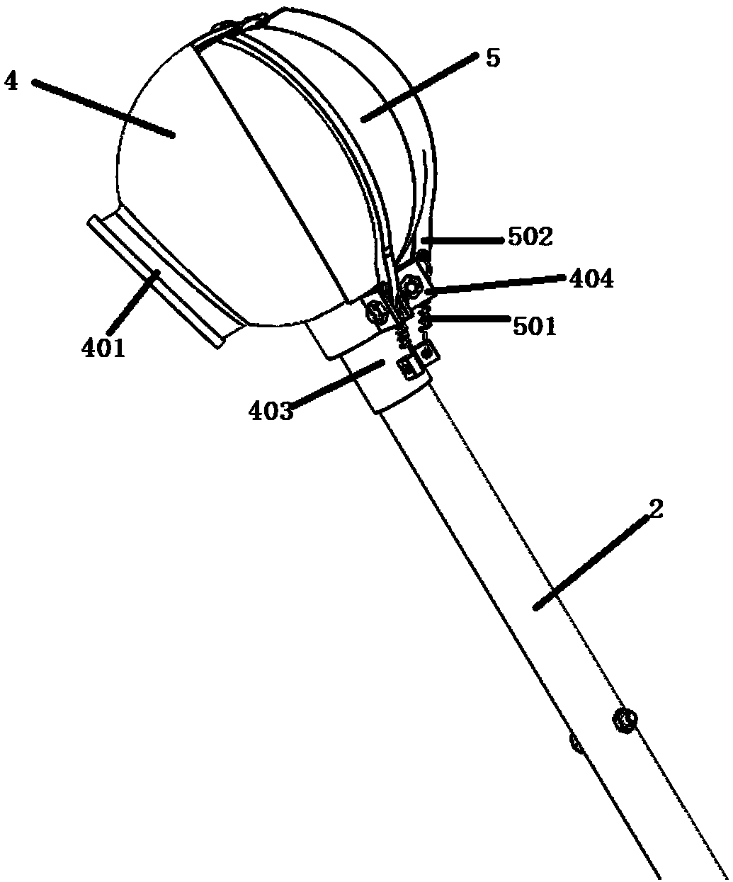 High-altitude fruit picker