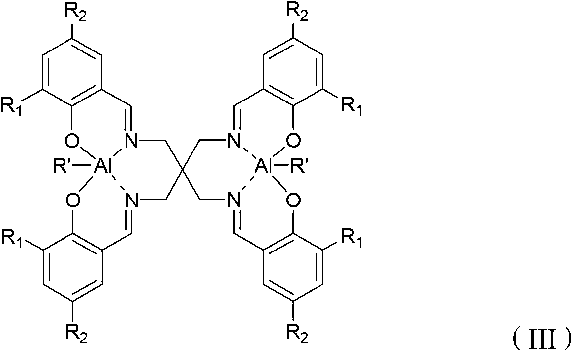 Schiff base aluminum compound, preparation method thereof and preparation method of polylactic acid