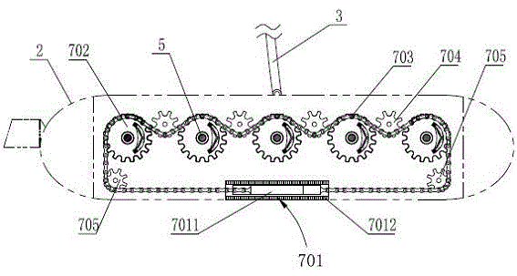 Marine vehicle utilizing wave energy