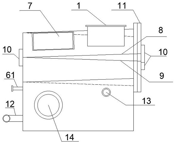 Vehicle-mounted kitchen waste crushing and pulping machine and control method thereof