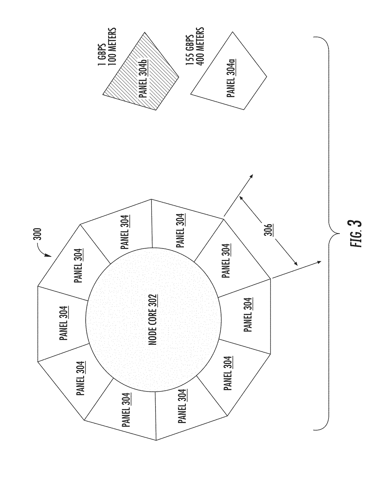 Modular, wireless optical antenna