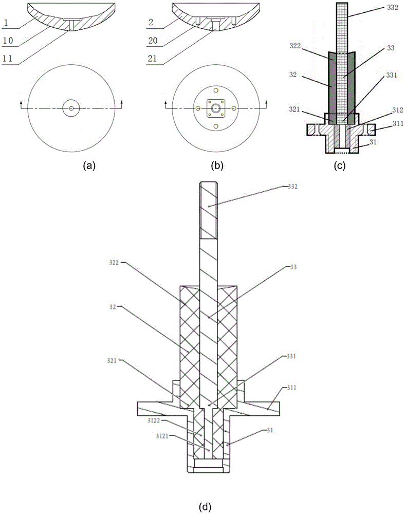 Double-rotational parabolic dipole antenna