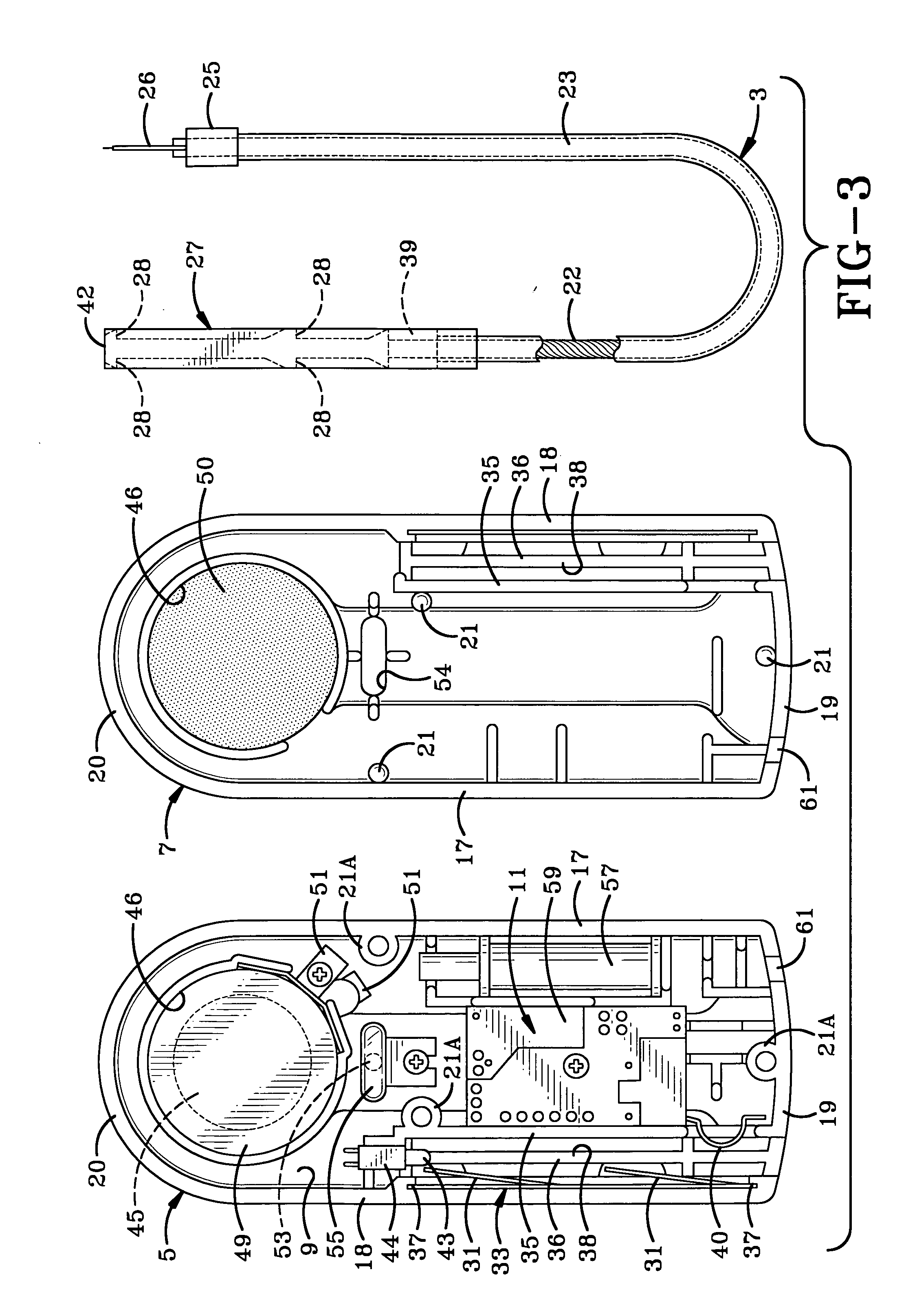 Cable alarm security device