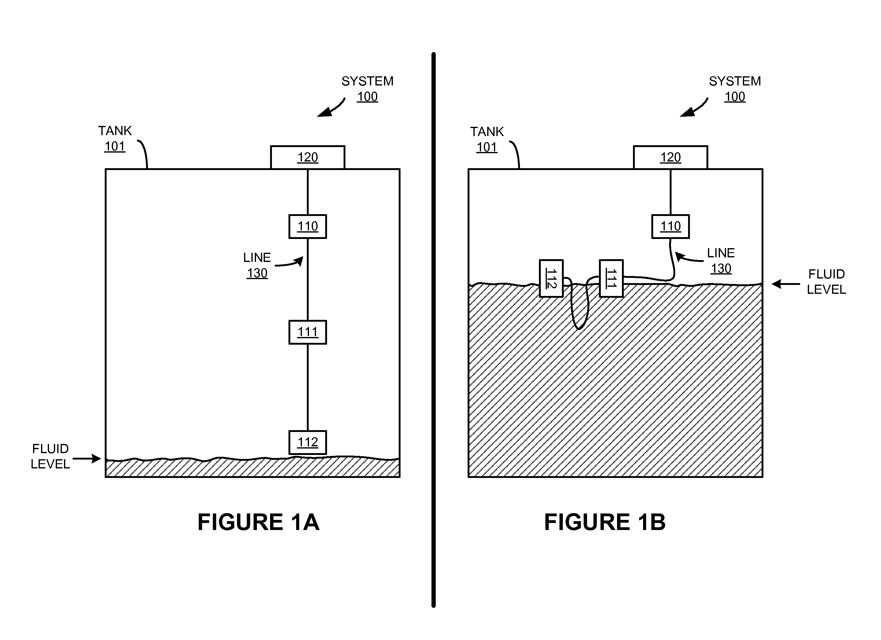 Tank fullness monitoring system