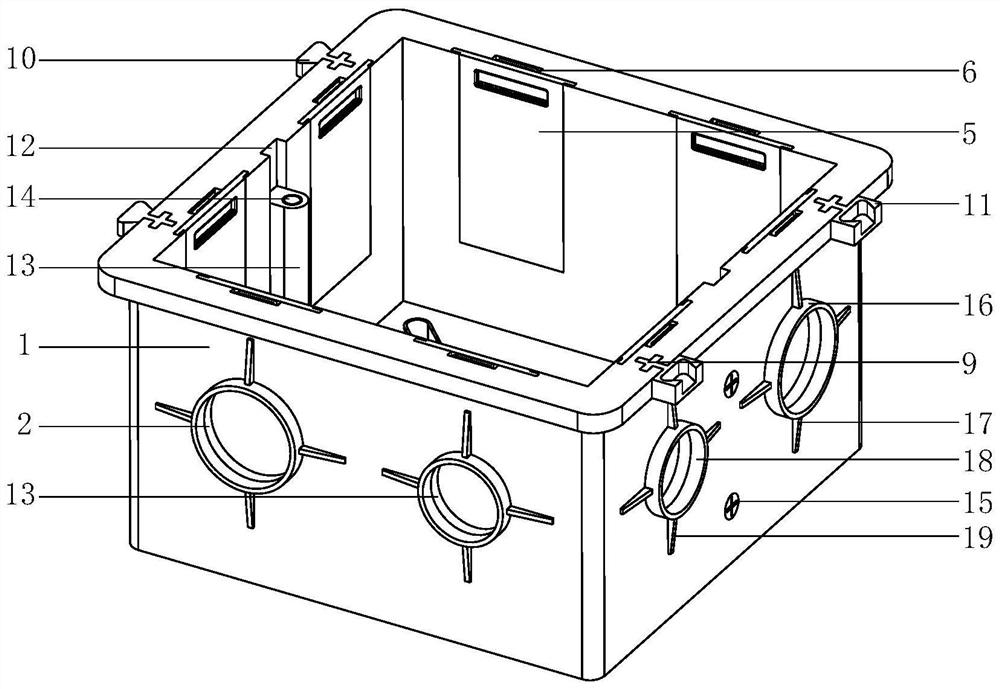 Plug-in type junction box