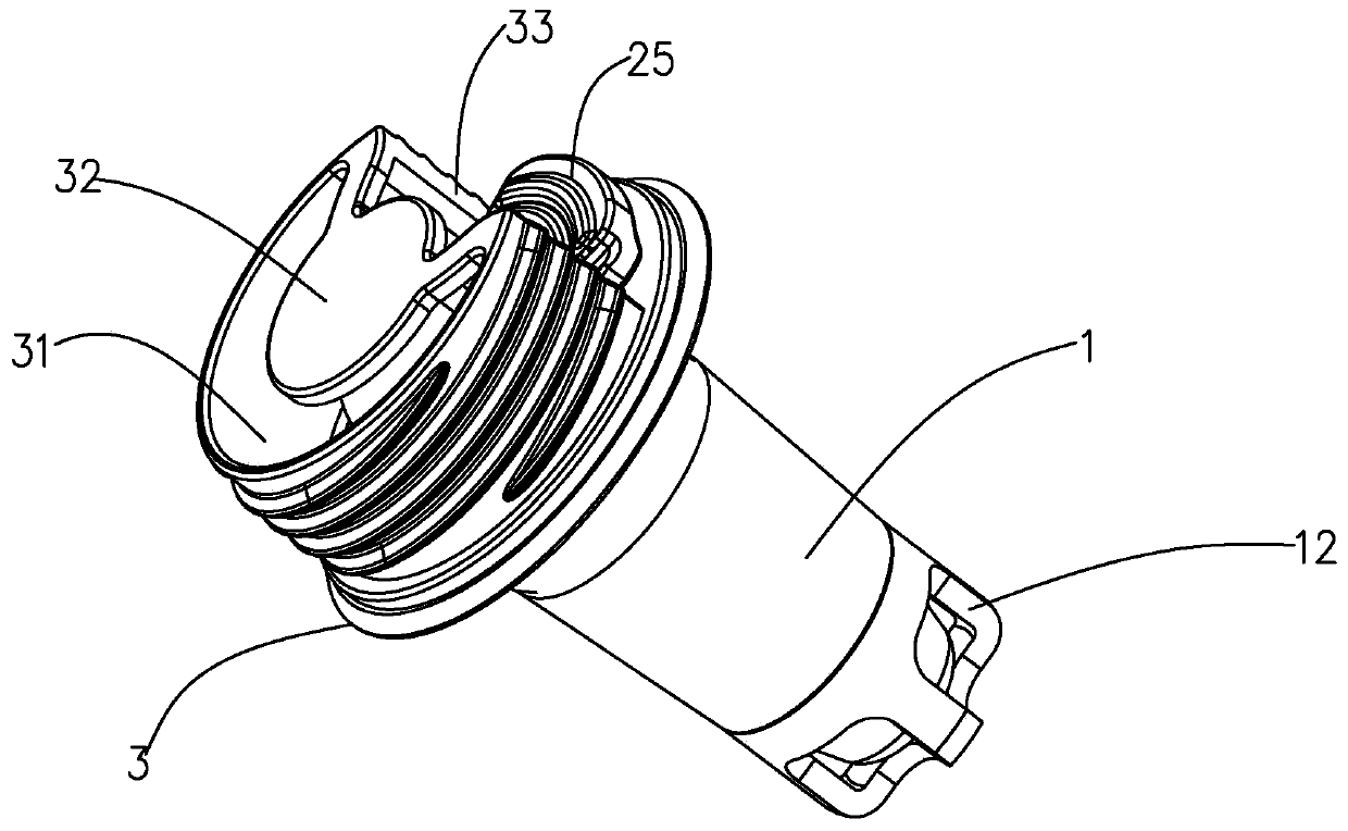 Inner cap assembly convenient to use