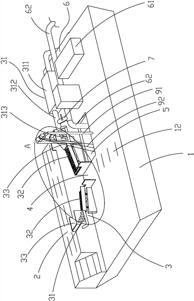 Building foundation mud transportation method and building foundation mud transportation equipment