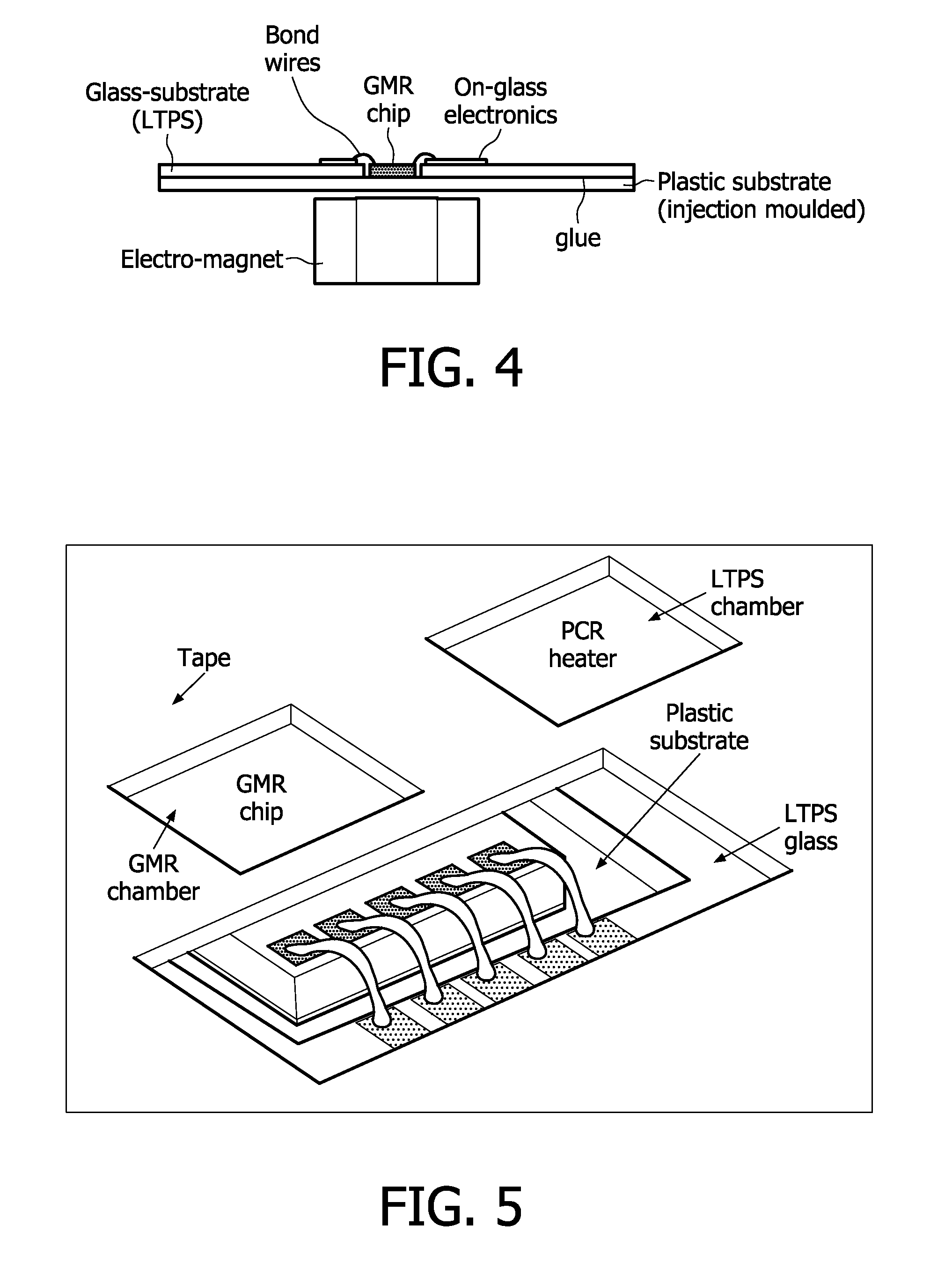 Combined optical and electrical sensor cartridges