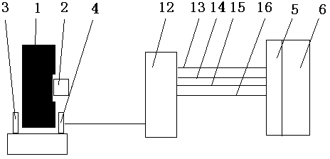 Graphical detection display method for real-time monitoring of grinding state