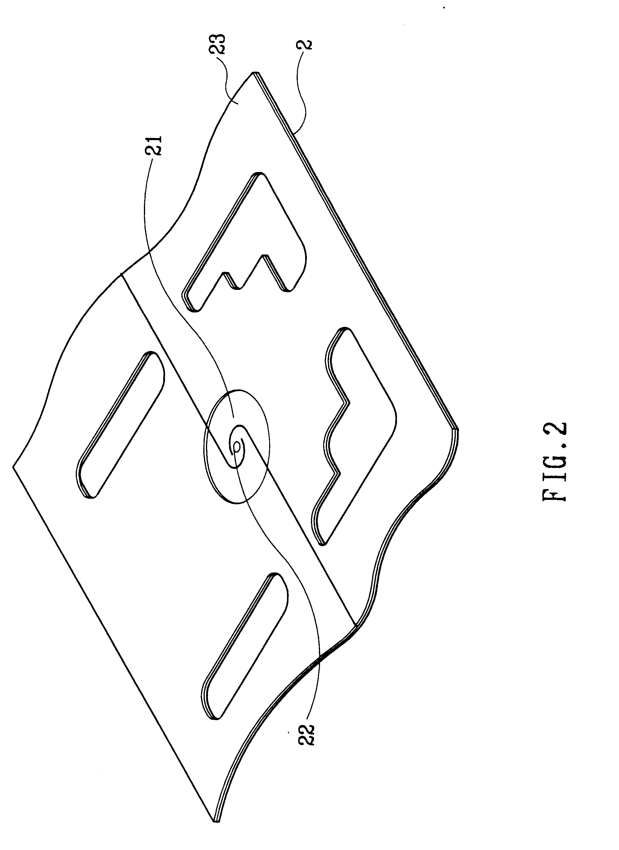 Compact key structure