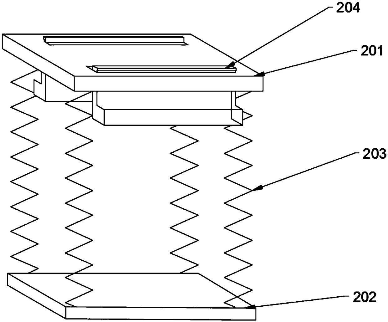 Cable fixation device for new energy device