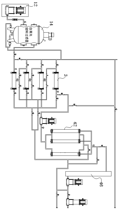 Direct drinking water treatment skid-mounted equipment