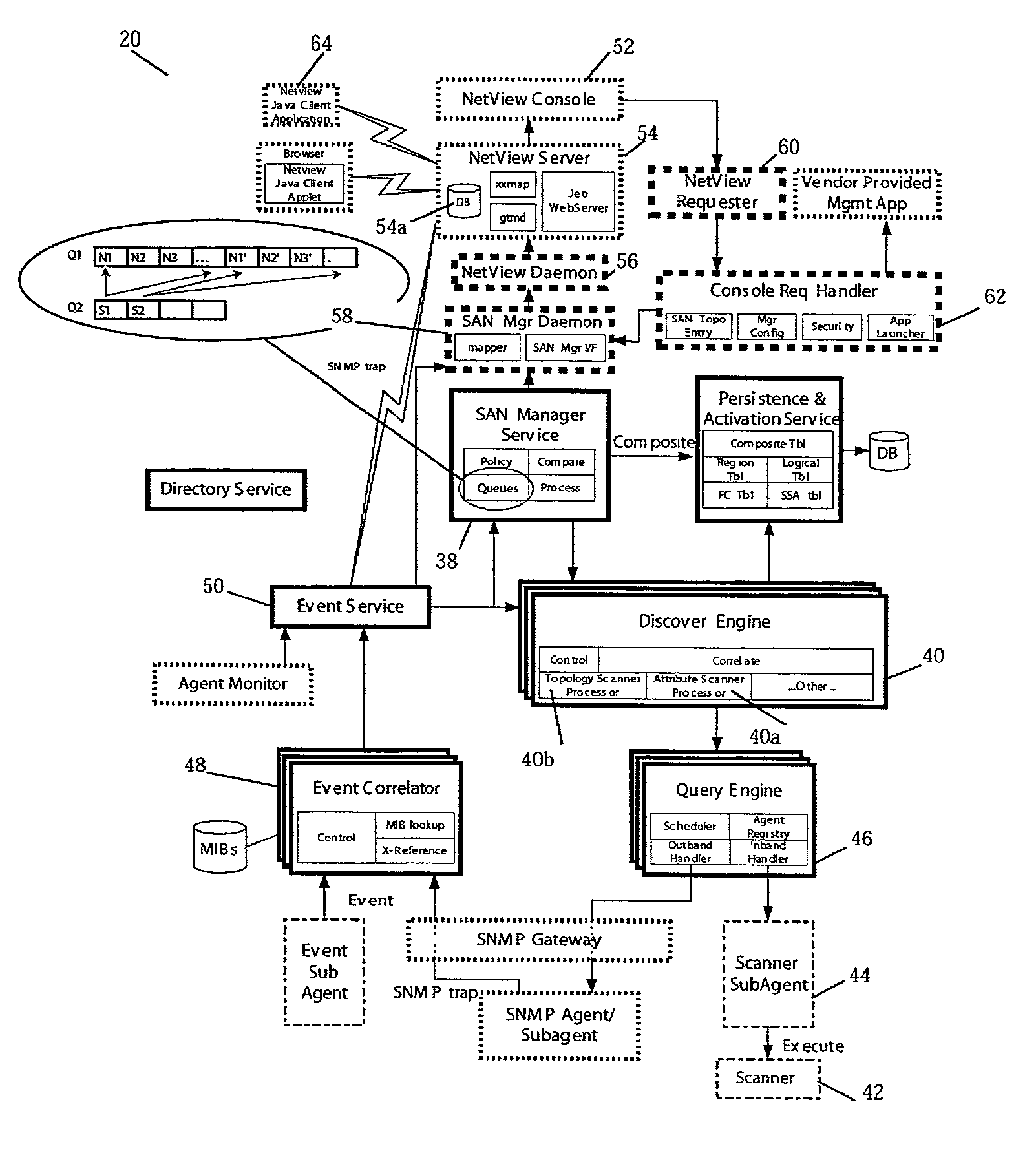 Storage area network methods and apparatus for dynamically enabled storage device masking