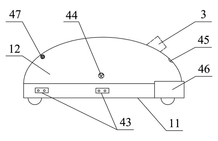 Household movable security robot based on target identification technique