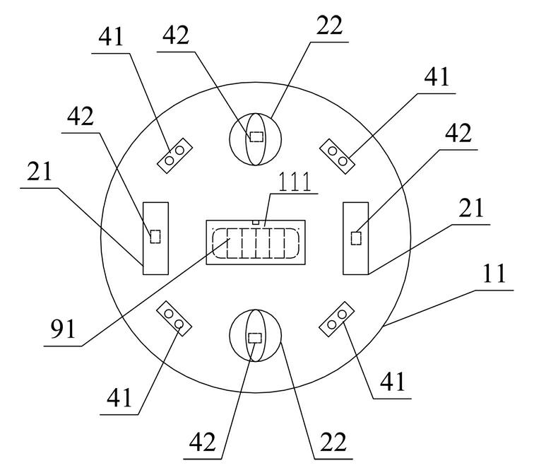 Household movable security robot based on target identification technique