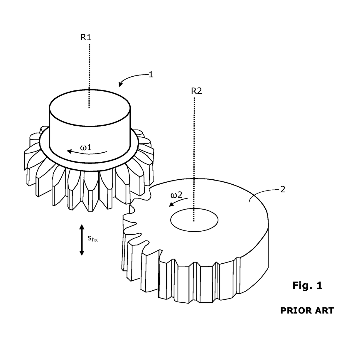 Power skiving method having multiple cut strategy