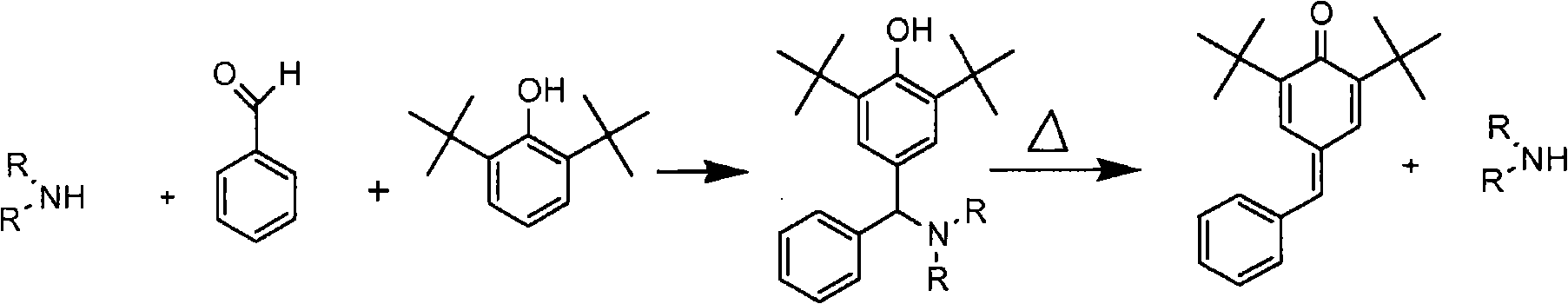 Process for the production of quinone methide