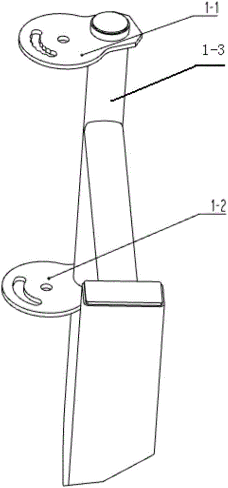 Rear view mirror bracket for mining dump vehicle