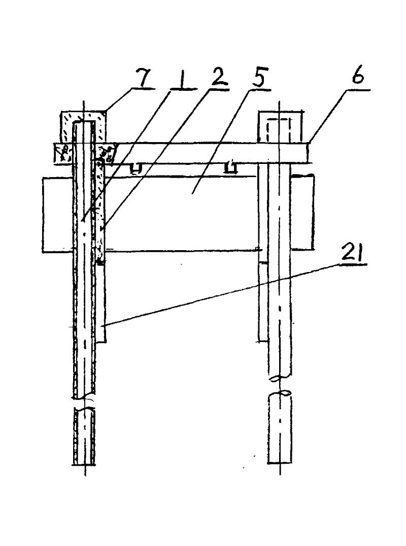 Bridge and culvert type sheet-pile structure