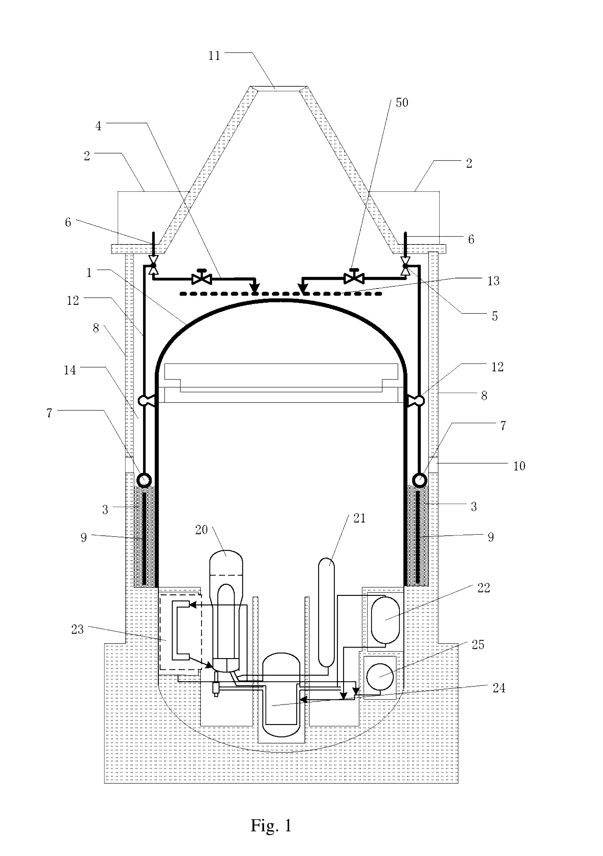 Nuclear power plant containment cooling system and spray flow control method therefor